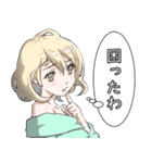 ひと言少女（個別スタンプ：15）