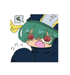 紙絵師が描いたLINEスタンプ(紙)（個別スタンプ：3）