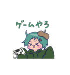 紙絵師が描いたLINEスタンプ(紙)（個別スタンプ：5）