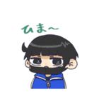 紙絵師が描いたLINEスタンプ(紙)（個別スタンプ：21）