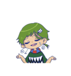 紙絵師が描いたLINEスタンプ(紙)（個別スタンプ：24）