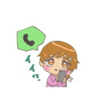 紙絵師が描いたLINEスタンプ(紙)（個別スタンプ：26）