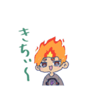 紙絵師が描いたLINEスタンプ(紙)（個別スタンプ：28）