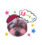 毎日キュートなめいちゃん（個別スタンプ：3）