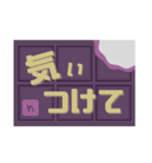 チョコレートあいさつスタンプ♪くだけ編（個別スタンプ：22）