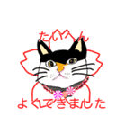 おしゃべりな可愛いねこたち（個別スタンプ：9）