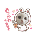 ぴのとあののスタンプ♡（個別スタンプ：4）