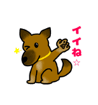 雑種犬ゆず(日常使い、イラストVer)（個別スタンプ：14）