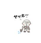 3階イラストレーター1（個別スタンプ：16）