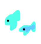 魚たち？（個別スタンプ：4）