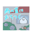 顔色わるめのうさぎさんスタンプ（個別スタンプ：21）