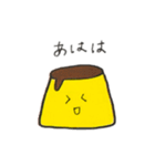 手書きプリン（個別スタンプ：5）