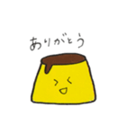 手書きプリン（個別スタンプ：7）