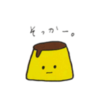 手書きプリン（個別スタンプ：12）