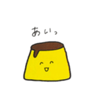 手書きプリン（個別スタンプ：21）