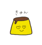 手書きプリン（個別スタンプ：27）