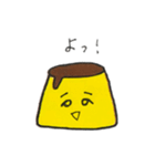 手書きプリン（個別スタンプ：34）