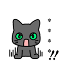 語彙力を失ったねこ（個別スタンプ：3）