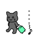 語彙力を失ったねこ（個別スタンプ：10）