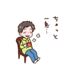 サラリーマン男子のゆるスタンプ（個別スタンプ：6）
