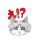 にくきゅーハイタッチ猫さんスタンプ（個別スタンプ：2）