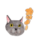 にくきゅーハイタッチ猫さんスタンプ（個別スタンプ：21）