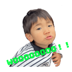 [LINEスタンプ] りっちゃんスタンプ 1歳ver