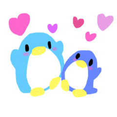 [LINEスタンプ] Penguin by naoko