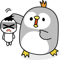 [LINEスタンプ] 毒舌ちょい悪ペンギン2