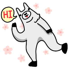 [LINEスタンプ] こころ アルパカ