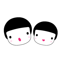 [LINEスタンプ] かわいい男の子の笑顔