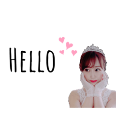 [LINEスタンプ] Princess CHIAKI
