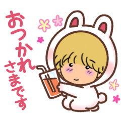 [LINEスタンプ] きいろ推しのきょん