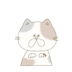 [LINEスタンプ] らいばるのにゃんコ