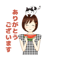 [LINEスタンプ] 猫好きさん大集合♪(敬語・丁寧語)