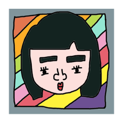 [LINEスタンプ] ニジ子とハートゥ