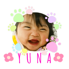 [LINEスタンプ] YUNAスタンプ♡♡