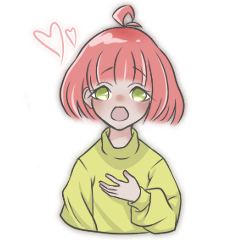 [LINEスタンプ] でれでれのふわこちゃん