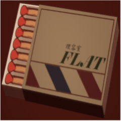 [LINEスタンプ] 仮想理容室FLATのマッチ