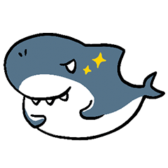 [LINEスタンプ] サメのサミ！！！6