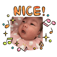 [LINEスタンプ] kumiBABA．ao i