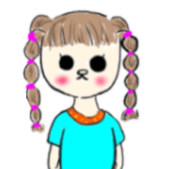 [LINEスタンプ] こどもたちの優しい作品集