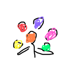 [LINEスタンプ] らくがきーの