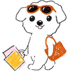 [LINEスタンプ] 愛らしい子犬