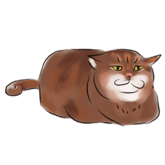 [LINEスタンプ] 猫の動作日常