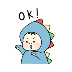 [LINEスタンプ] とんがりベイビー