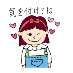 [LINEスタンプ] 女の子日常のスタンプ