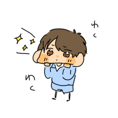 [LINEスタンプ] 2日頑張れるスタンプ！