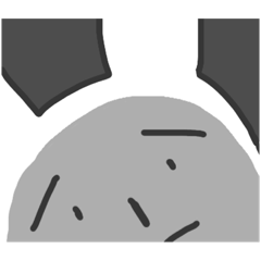 [LINEスタンプ] てきとうなうさぎ 日常会話