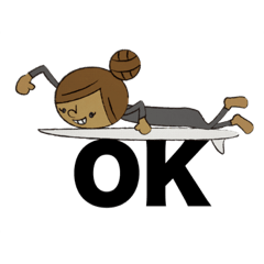 [LINEスタンプ] ディアーズサーフスタンプ